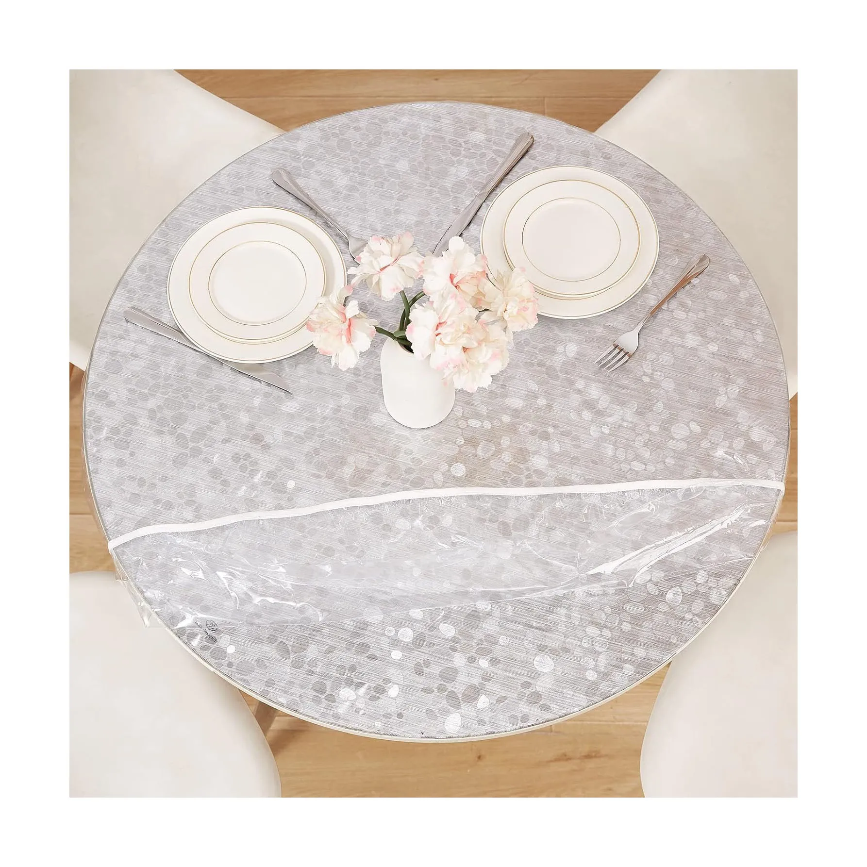 hot selling Affordable pe plastic tablecloth waterproof disposable table cover