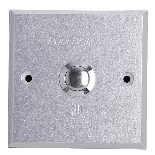 MC-201 Aluminum Mini Door Switch Button Push Button Switch Exit Release for Access Control System