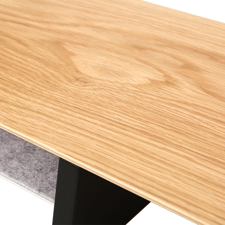 Manufacturer Direct Sales Standing Office Desk Wooden Computer Monitor Bracket Desk Shelf Monitor
