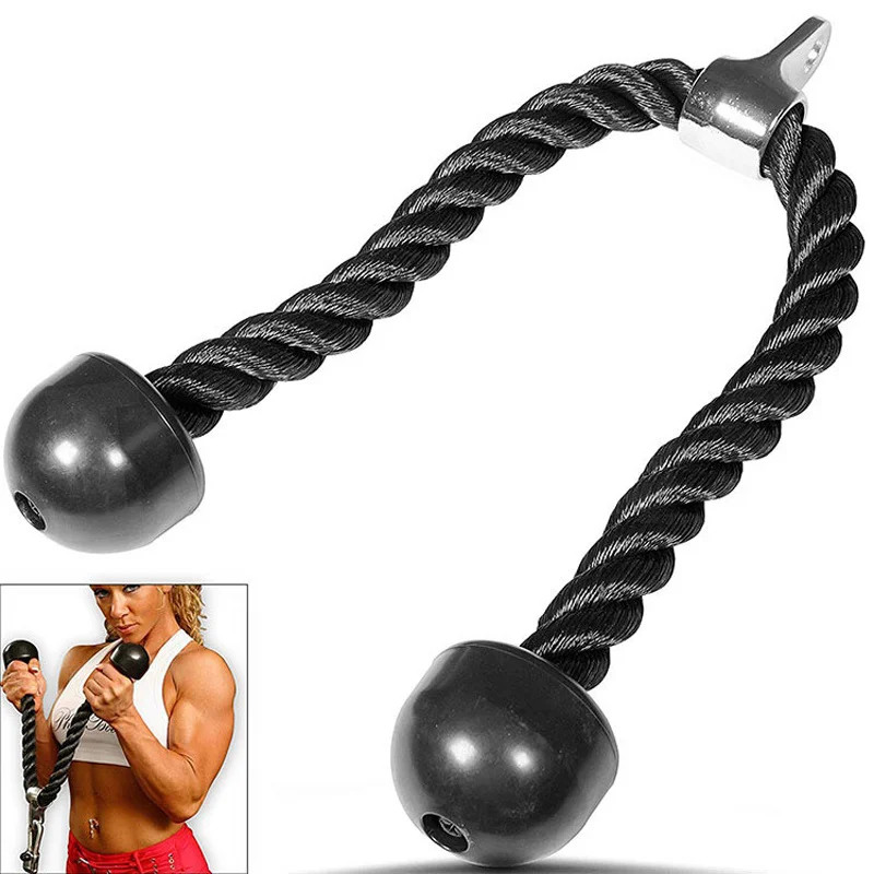 ProCircle Wholesale bodybuilding cable accessories triceps rope fitness exercise push-pull rope