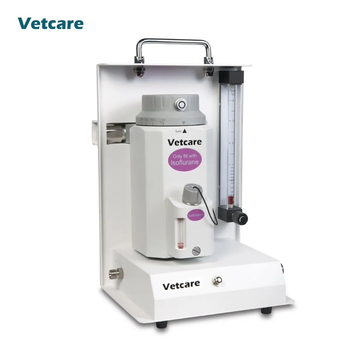 Disinfection Veterinary Gas Anesthesia Machine Gavet-40 equipped with high precise oxygen flow meter, flow range 0-4L