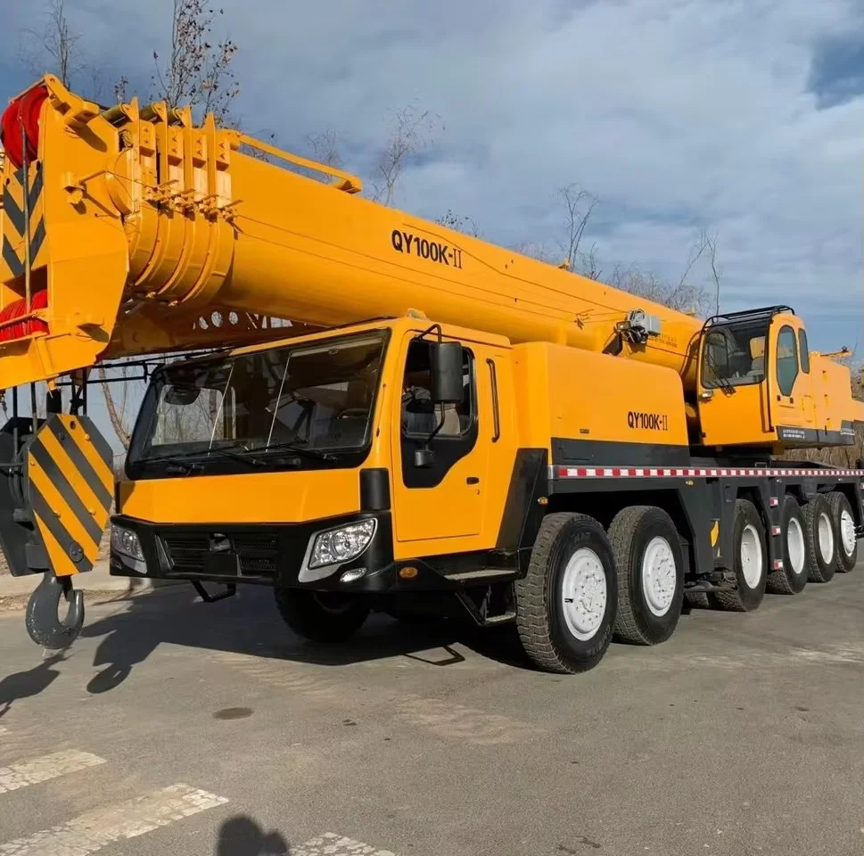 High-Quality XCMJ Qy100k 100 Tons Used All Terrain Mobile Truck Cranes for City Construction
