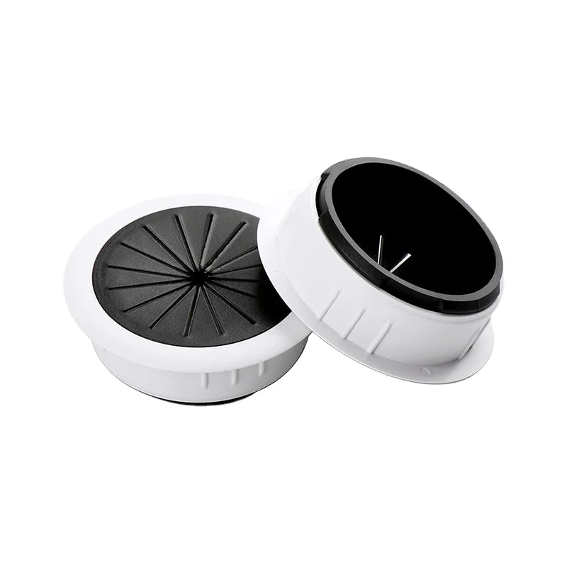 Wholesale Hot Sale desk power grommet ooffice Furniture Laptop Table ABS Desk Cable Grommet conference table desk grommet plugs