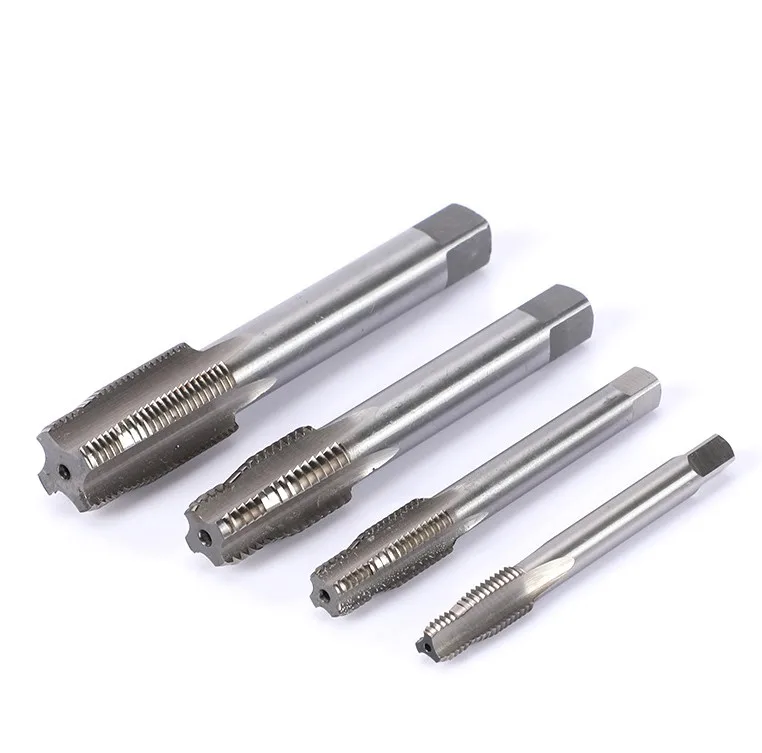 Straight Flute Hand Use Thread Cutting Taps For Tapping Metal Threads