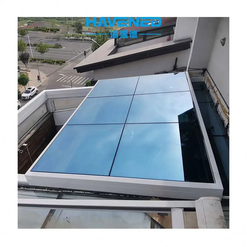 Factory Direct Sale Electric Sunroof Outdoor Glass Sunroof