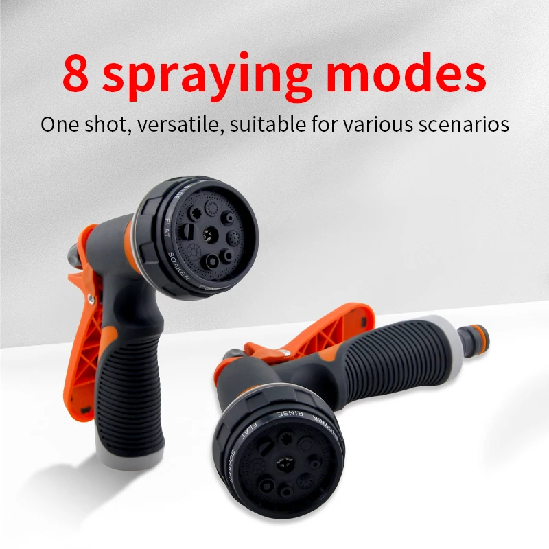 High-Pressure Multifunctional Water Gun Sprinkler for Household and Garden Watering Durable Nozzle Spray