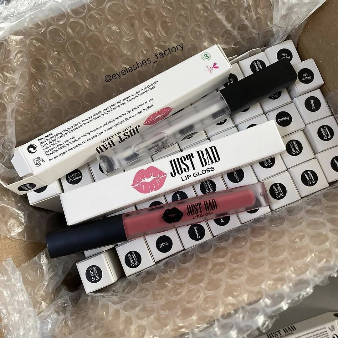 Rare beauty bling applicator cheap clear vegan 8ml lip gloss wands disposable lip brush business tubes colorant unique set