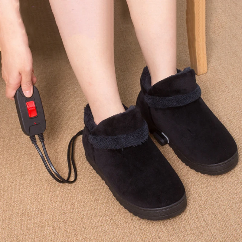 Heating slippers usb heated slippers electric warm shoes foot warmer