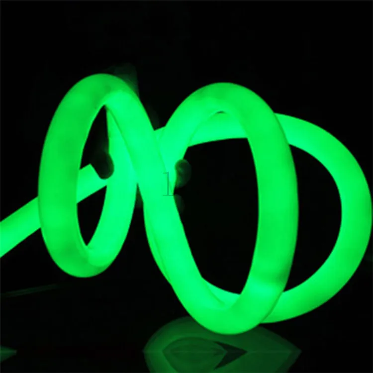 Индивидуальный знак гибкий умный музыкальный DMX 512 пульт дистанционного управления 7 Вт 12 В 220 20 мм светодиодный неоновый 360 degre