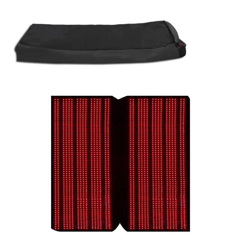 Brightness Adjustable Pulse Therapy Red Near-Infrared Leds Bed 360 Degree Coverage Full Body Blanket Red Light Therapy Pad