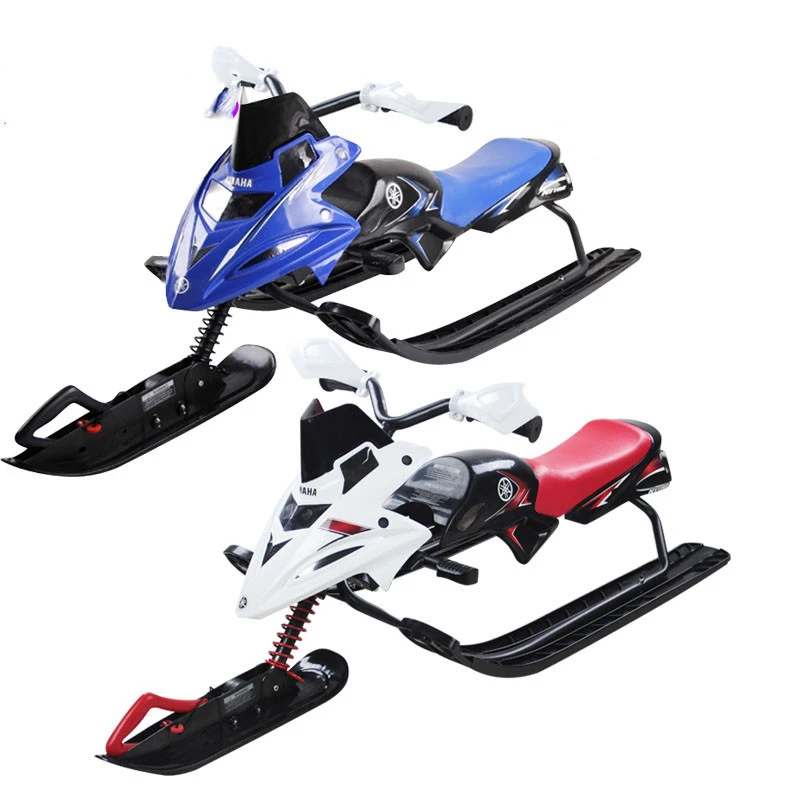 hot sale wholesale snow racer bike high-grade adult snow scooter ski sled