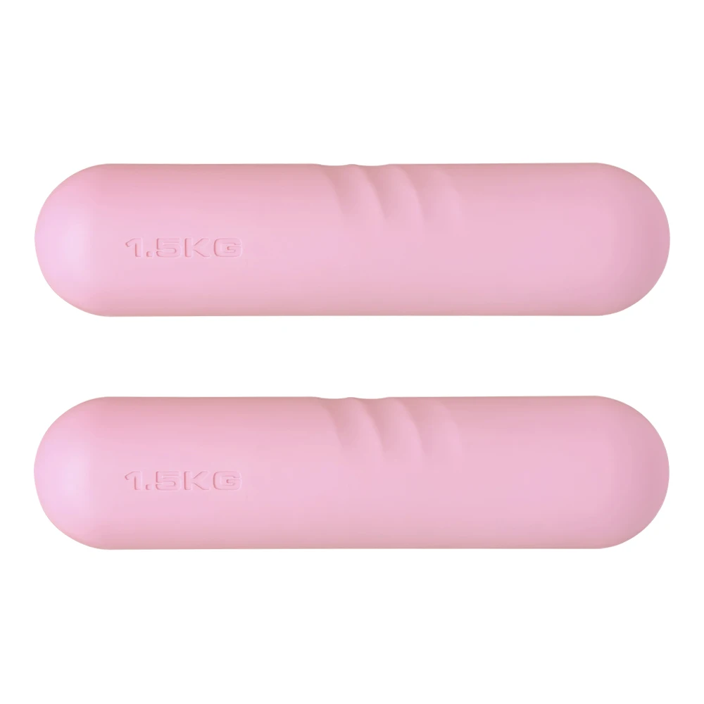 Home Gym Equipment Fitness Pilates Bar Set Silicone Ankle weights Hand Weights With Resistance Bands