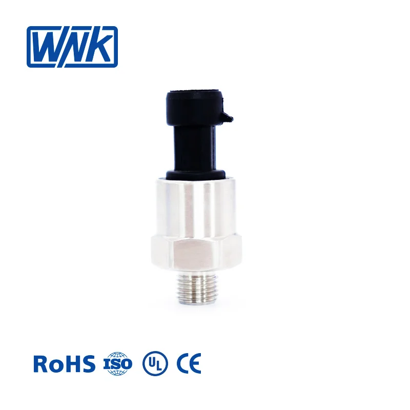 WNK 4-20mA 1-5V 0-60bar Vacuum Absolute Pressure Sensor For Water Air Gas