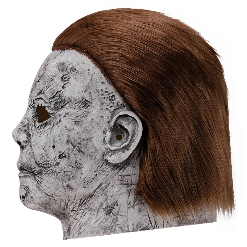 Latex major Michael Myers ghost head scary mask prop horror Michael Myers mask Movie Prop