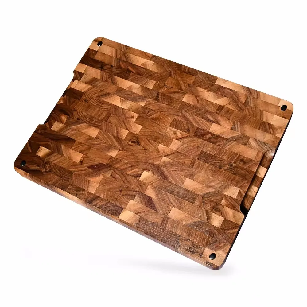 Black Walnut End Grain Butcher Block Chopping Board Butcher Block Personalized Cutting Board