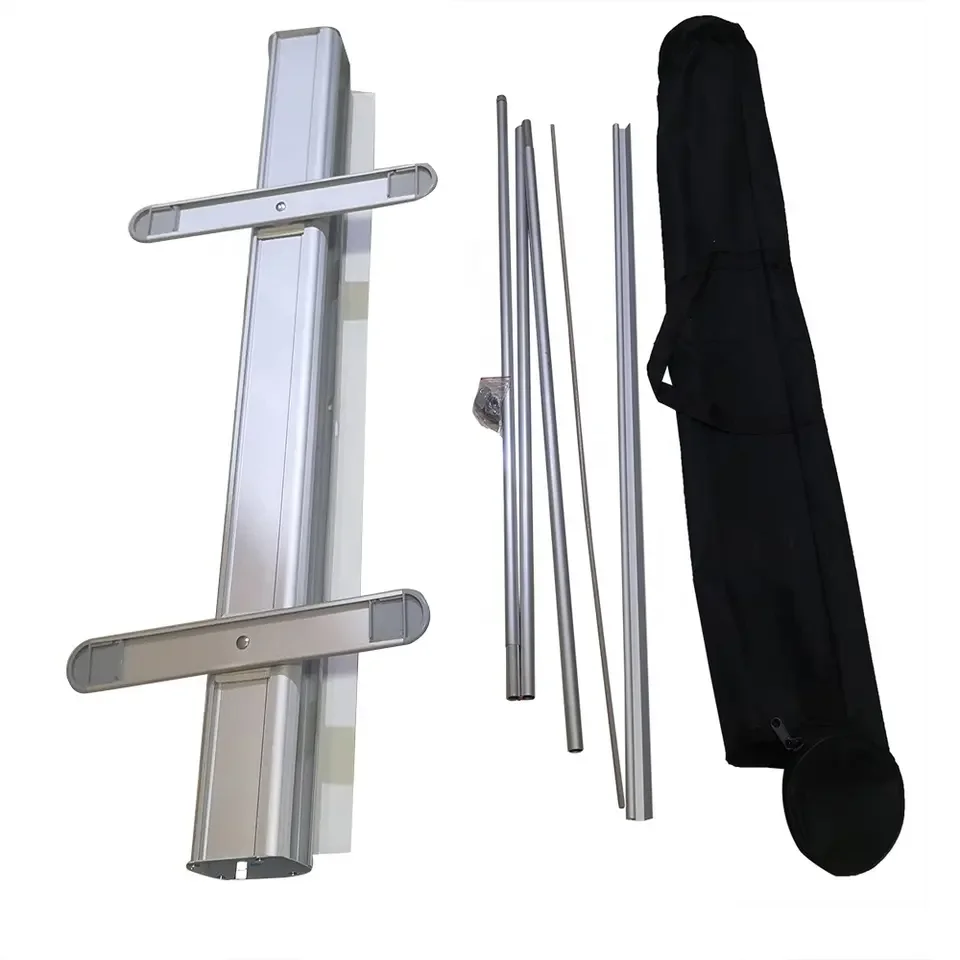 Custom logo Economical Roll Up Display exhibition stand retractable pop up a frame banner