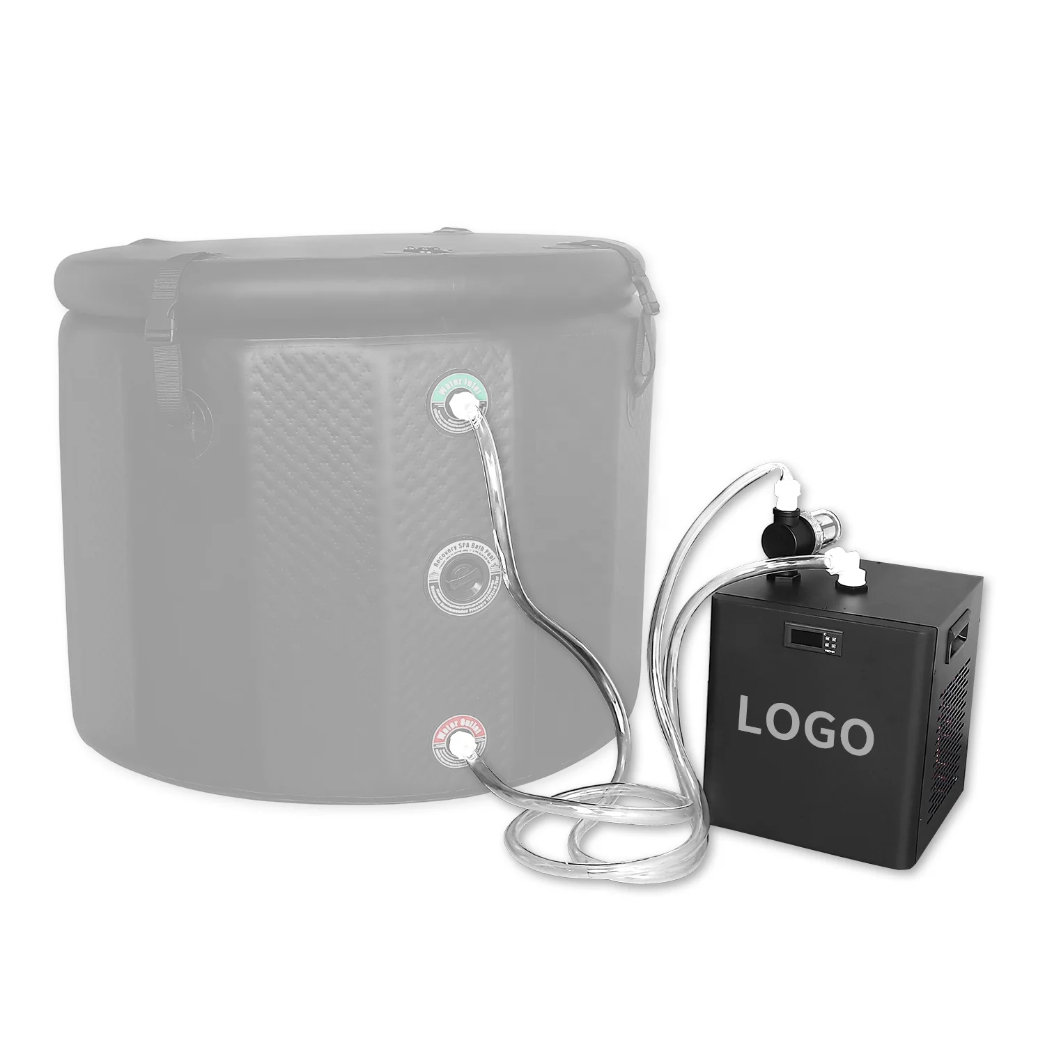Portable Ice Plunge Water Chiller Keep Water Colder Water Chiller for Cold Plunge