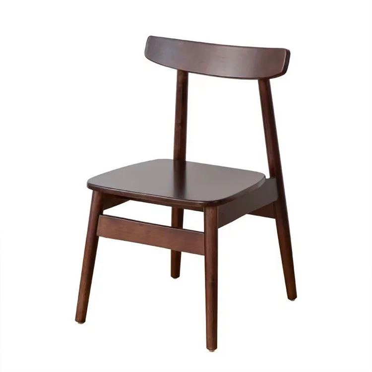 Italian classic Esbo/Italian minimalist/North American oak solid wood upholstered dining chair casual chair