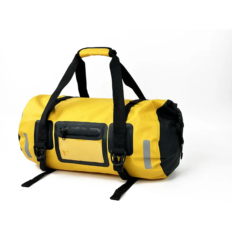 Fully Waterproof Motorcycle Tail Bag Rear Seat Bag Rider Motorcycle Bag Long-distance Motorcycle Travel Riding Luggage