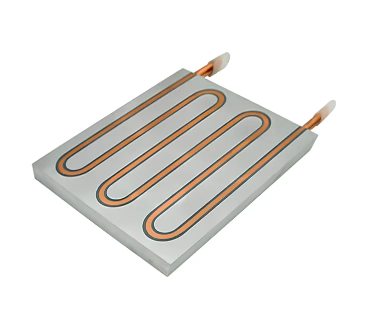 High Power Water cooling plate heat fan sink Aluminum Automobile Charging Pile aircooled aluminum plate