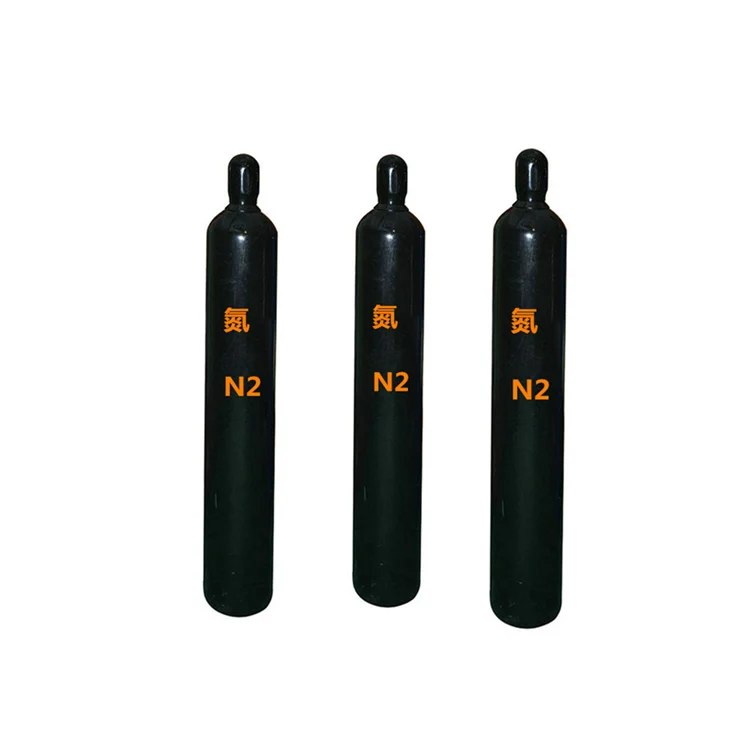 Factory direct sale 10L/15L/20L/40L/50L gas cylinder tped nitrogen gas cylinder nitrogen bottle/tank price