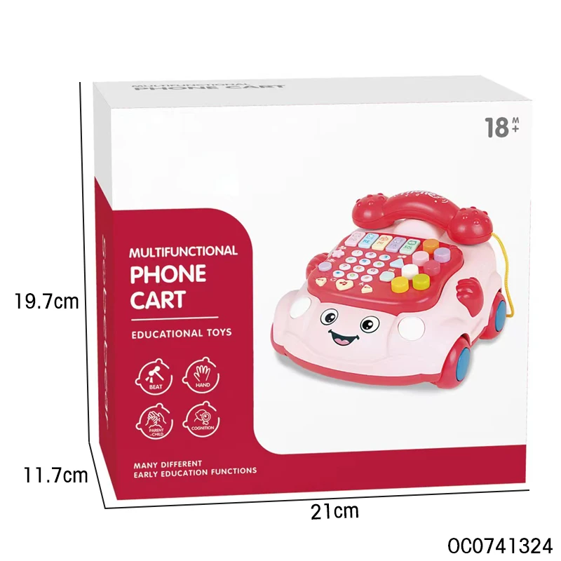 Cartoon baby telephone baby toys telephone baby telephone toy cartoon simulated landline