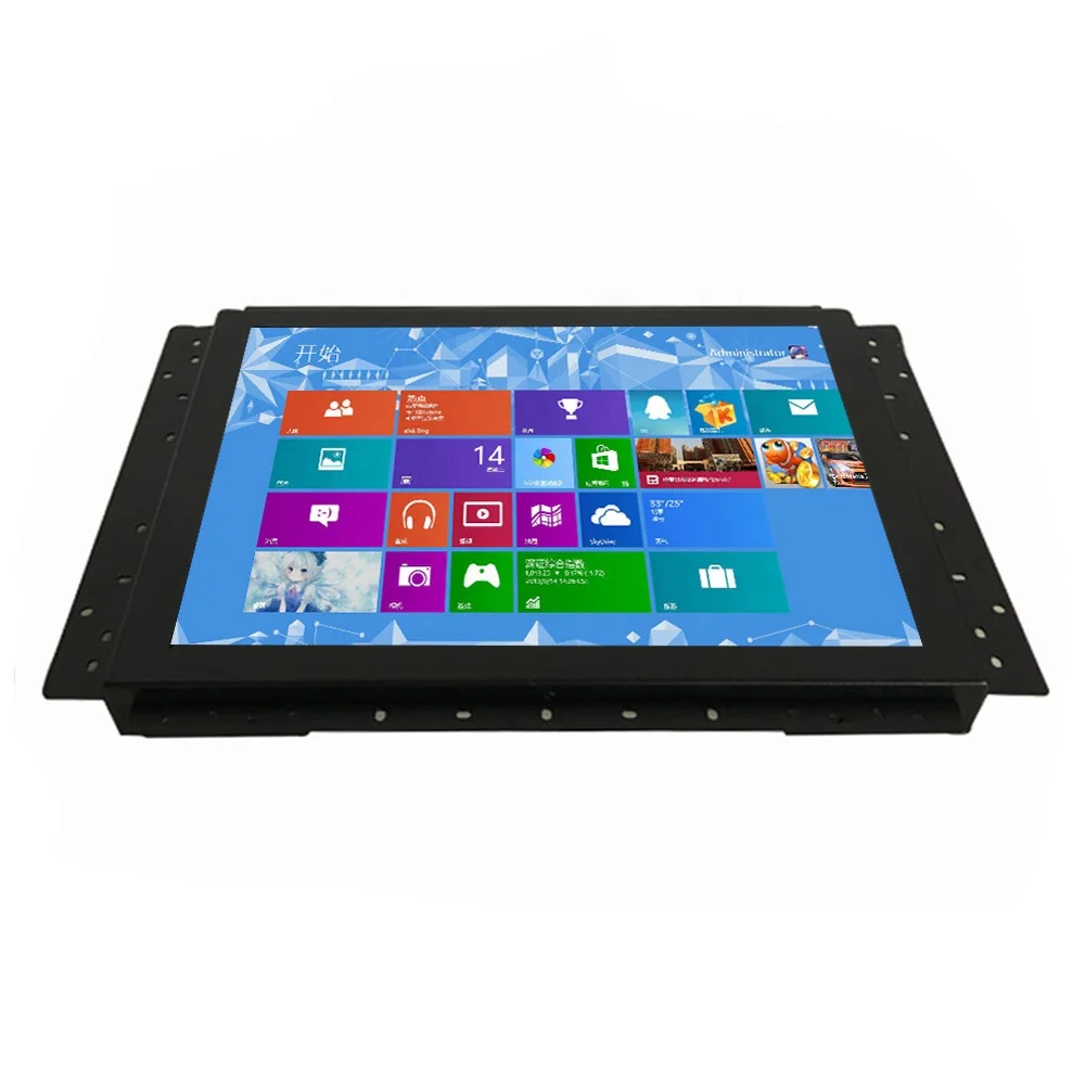 Innoda 12,1 дюймов прочный 110В-240В промышленный ЖК-экран сенсорный дисплей монитор