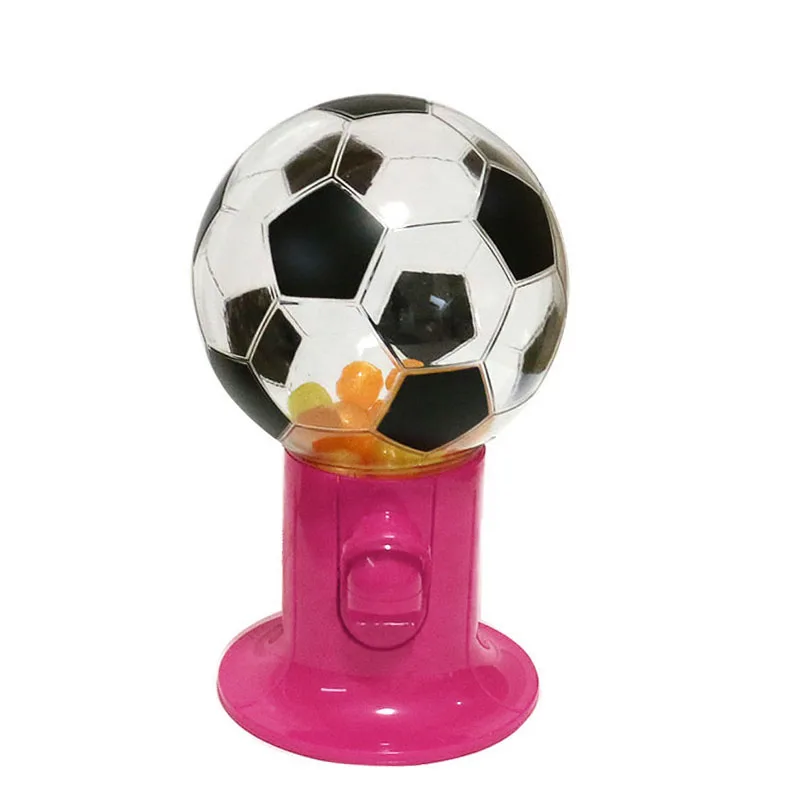 Football shape candy dispenser bulk candy dispenser glass candy dispenser
