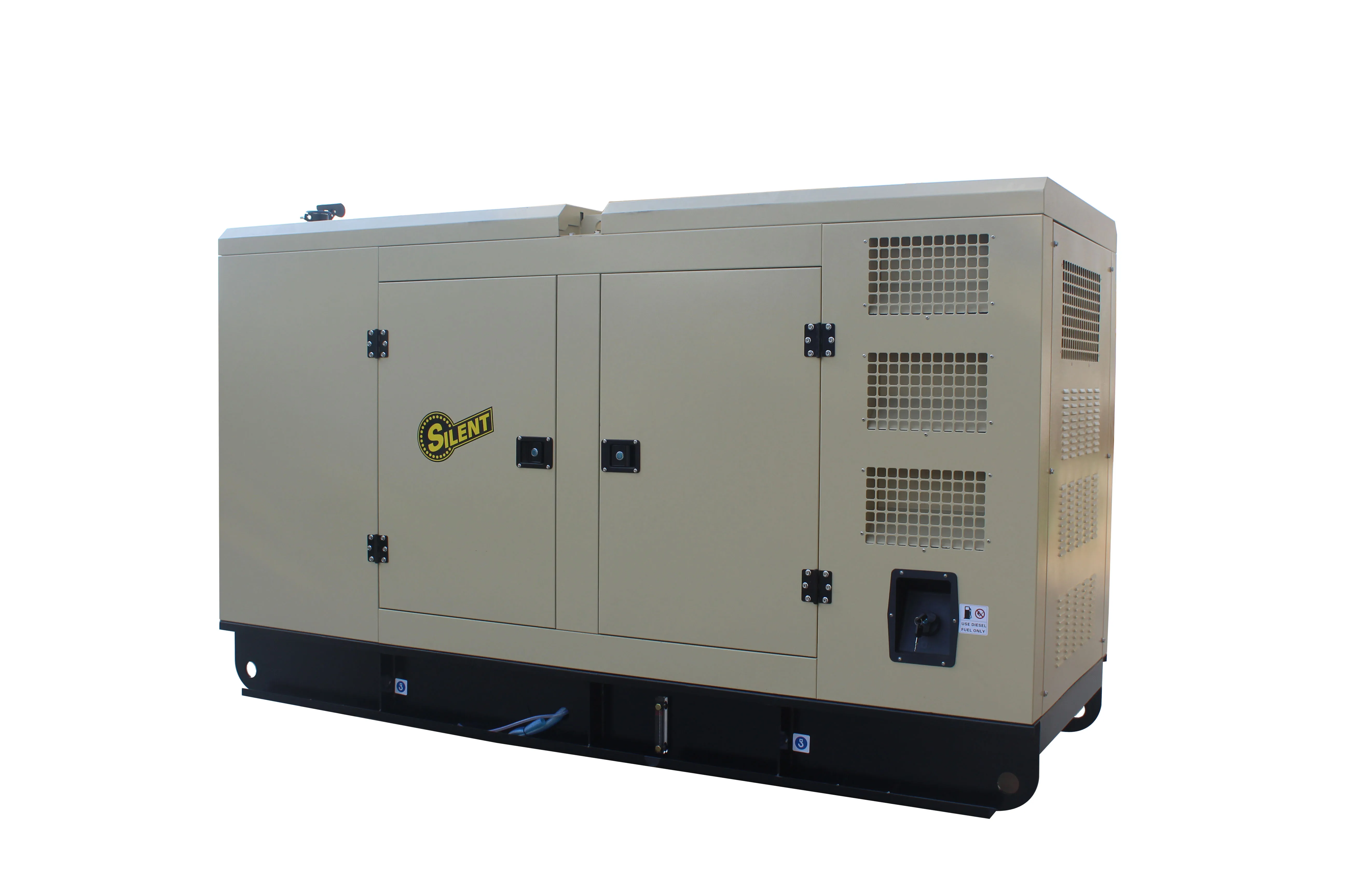 Silent high-quality 64KW diesel generator set single-phase three-phase brushless motor