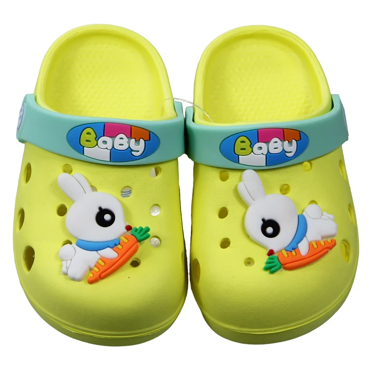 
EVA rubber Slipper New Outdoor Summer Children Eva Garden Sabots Kids Clogs 