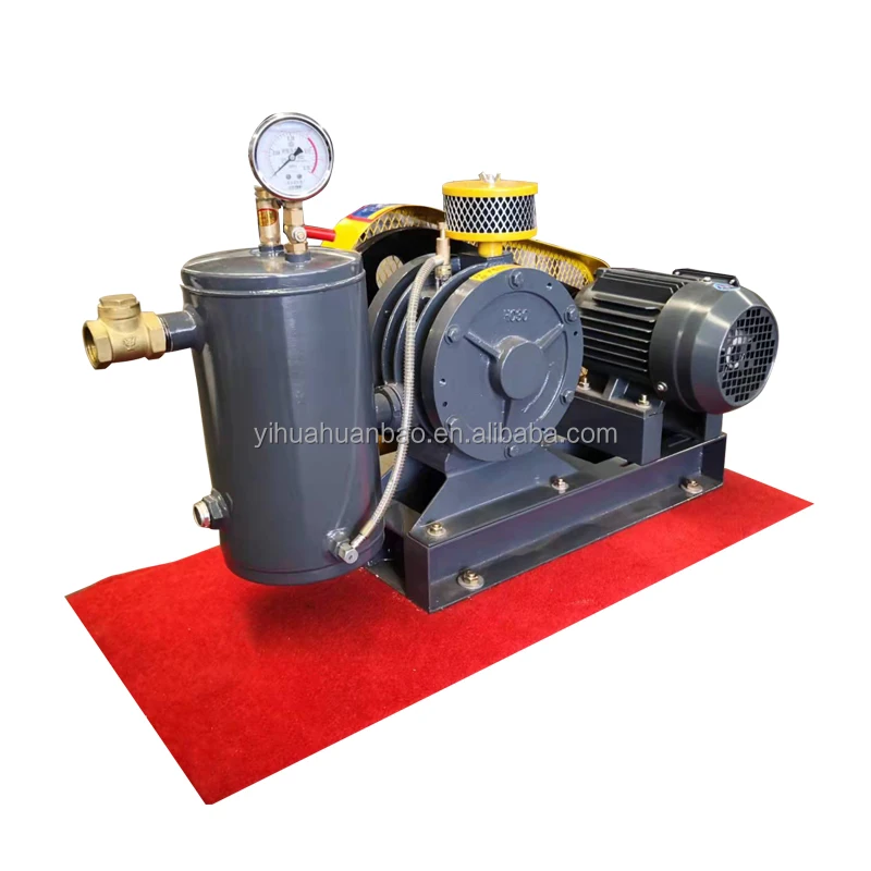 Compressed  sewage treatment air Duster blowers three lobe high pressure roots blower manufacture