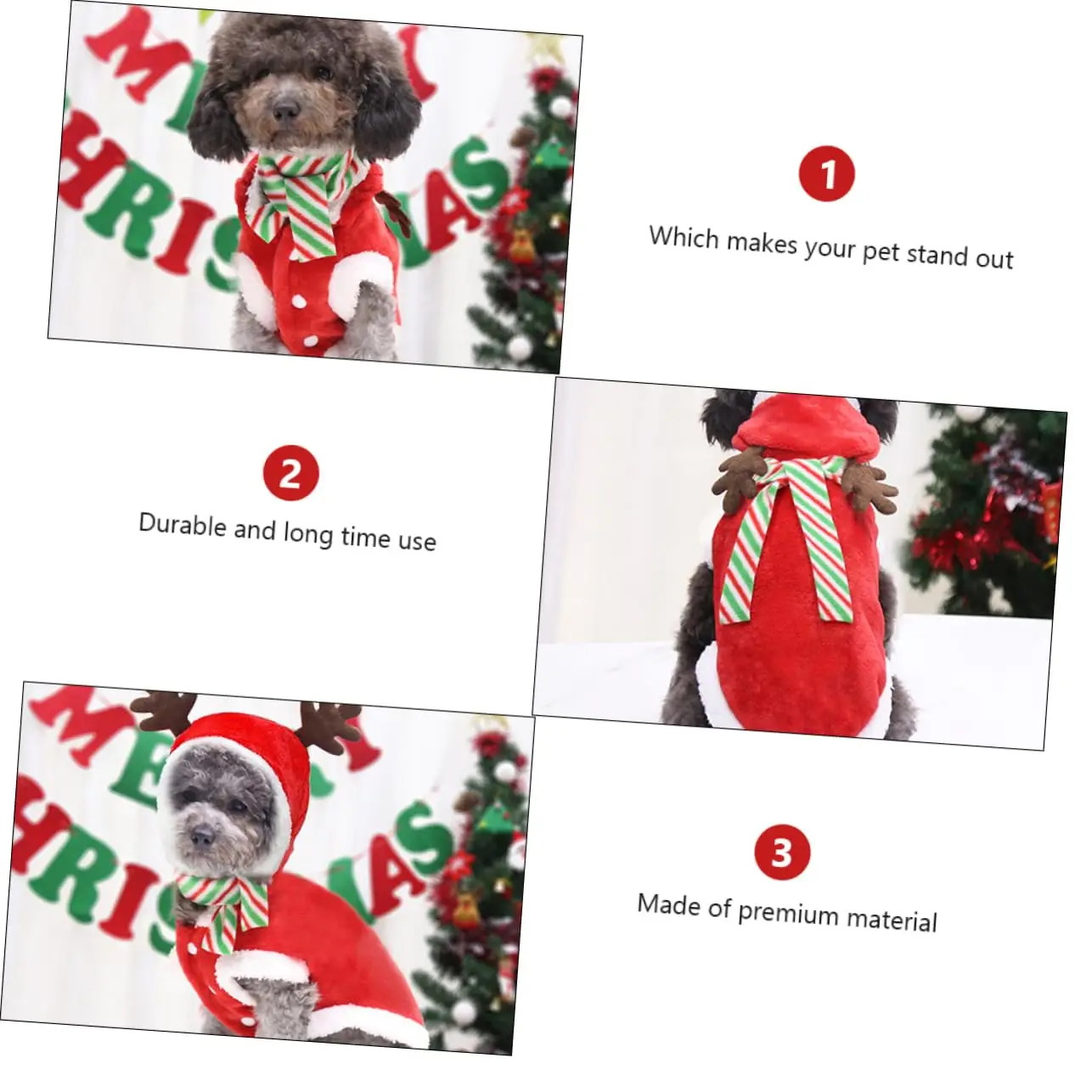 puppy clothes winter clothes sweater christmas designer dog clothes and accessories pet hoodies