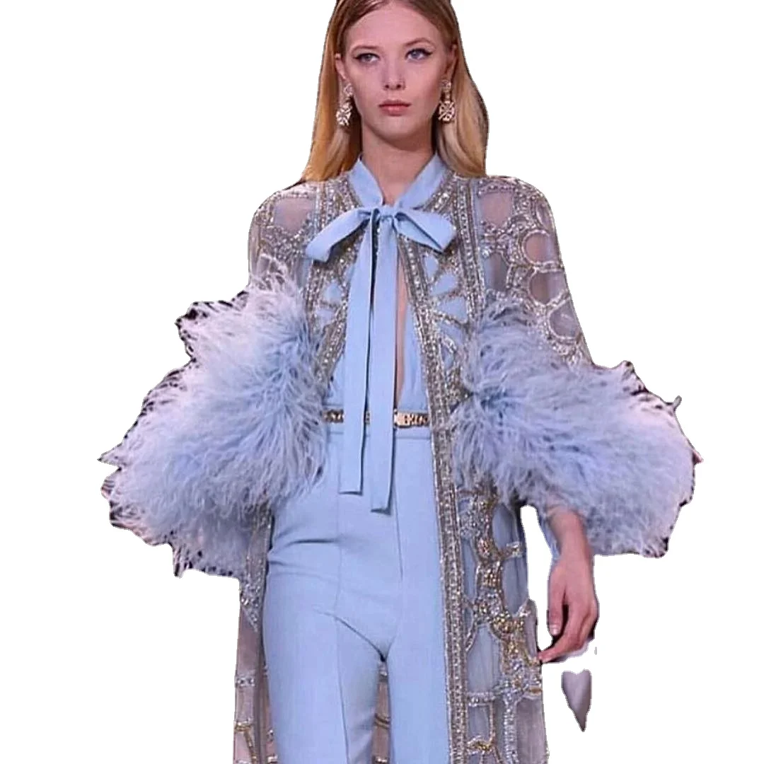 Фабричная Высококачественная натуральная Страусиная перья боа 1-30 слойная лента 2 м украшение для костюма Одежда Швейные аксессуары