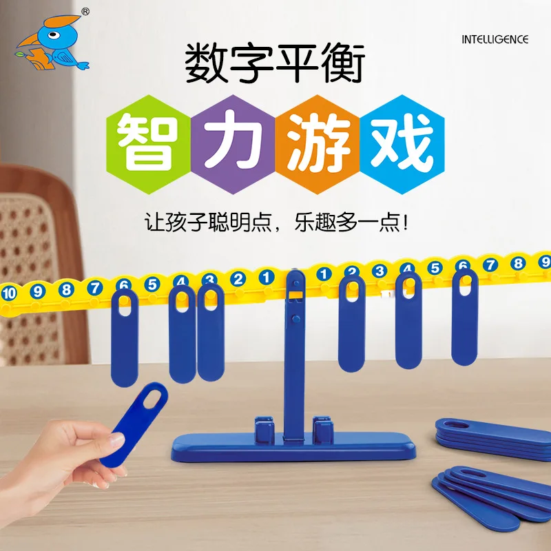Puzzle Early Education Plastic Arithmetic Toys for Kindergarten Number Balance Math Learning Board Game