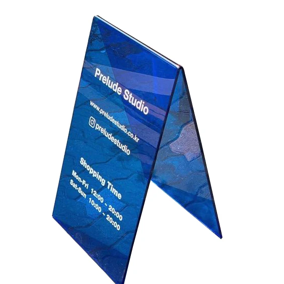 Acrylic Artistic Advertising Board For Store And Shop Ins Style Floor Standing Acrylic Billboard