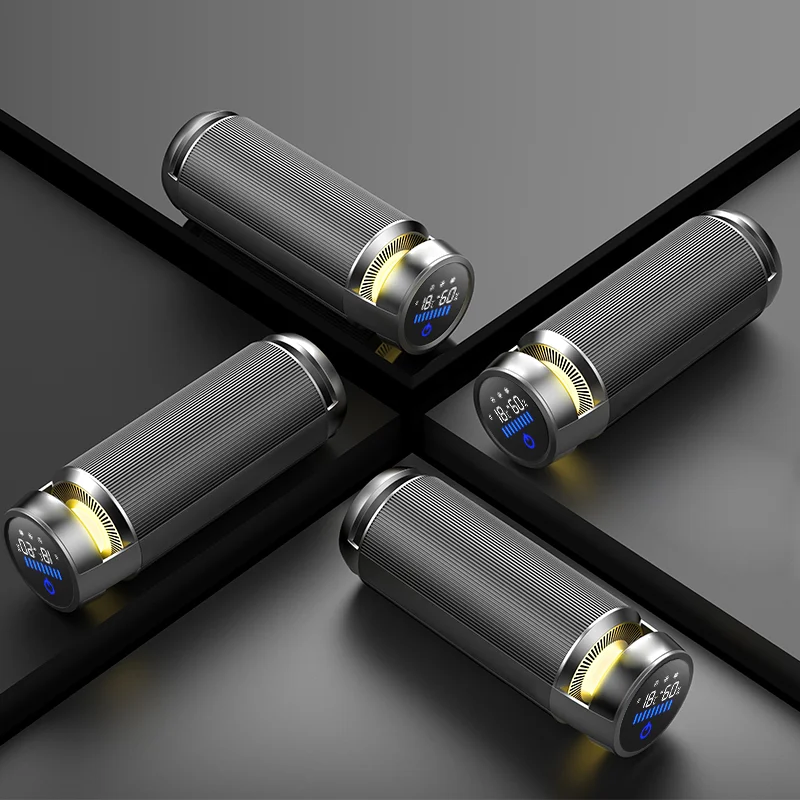 High Grade Portable Smart HEPA Filter Ionizer Touch Aluminum Alloy Cup Inventions Sensor Air Cleaner For Car Home