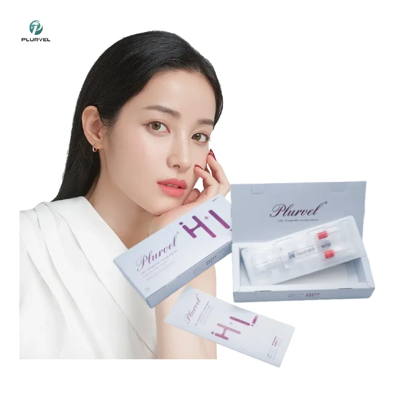 Plurvel 2024 Hot Sale High Quality Facial 2ml H+L Skin Booster Injection Skin Rejuvenation Facial Lifting For Skin Care Products