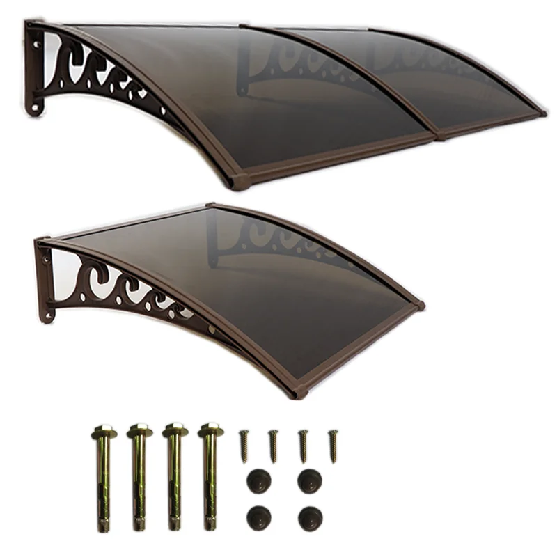 High Quality Automatic Against Rain Wind Garden Supplies New Type Sunshed Polycarbonate Windows Patio Awning