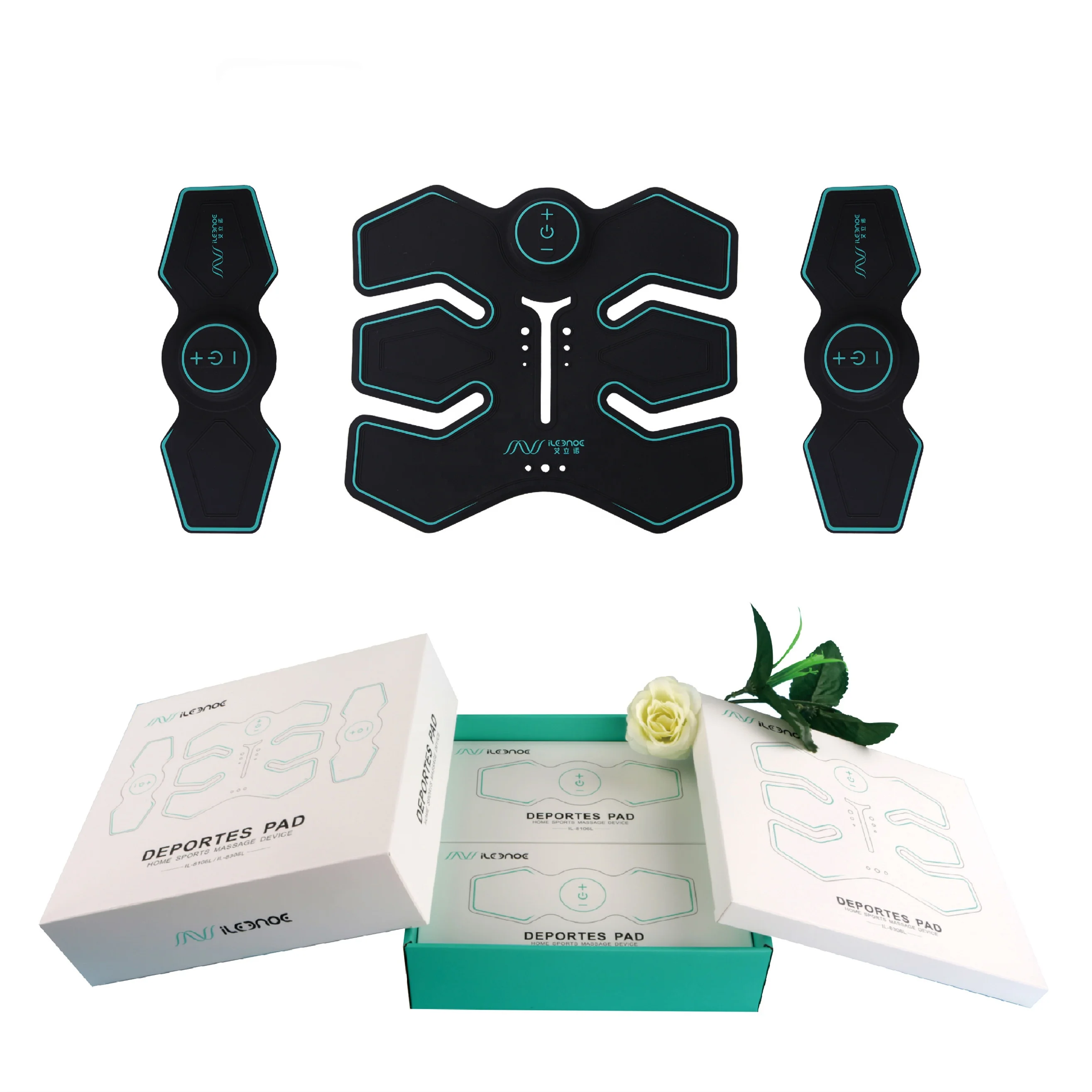 Fitness Pulse Massage Manufacturer Muscle Abdormianl Stimulator Trainer Bodybuilding Wireless Ems Tens Home Weight Control