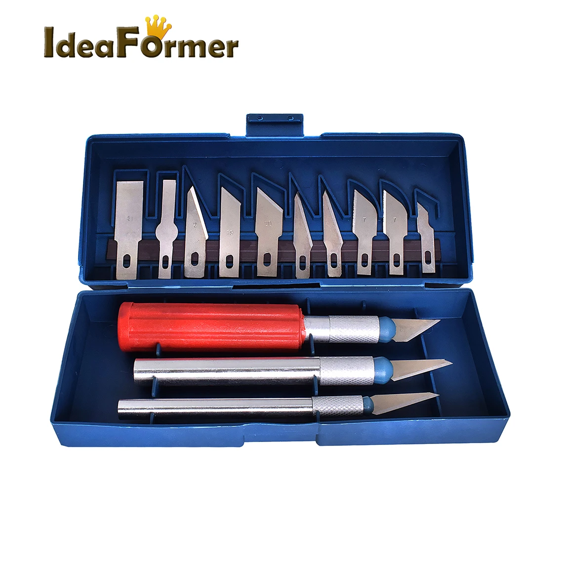 3D Printer Parts 13 Piece SetFull Convertible Blade Tool Kit Print Model Trimming DIY Tool 3D Printer Clean-up parts