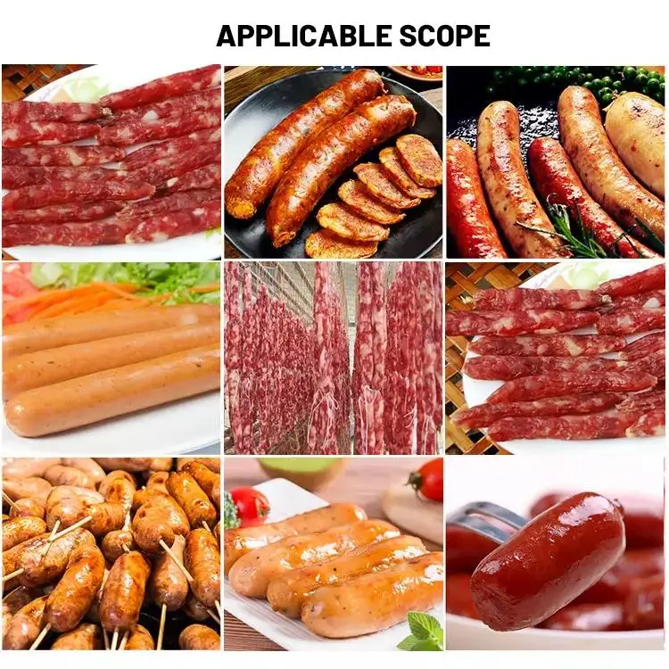 Full Vegetarian Filler Euro Line German Sausage Making Machine For Chicken