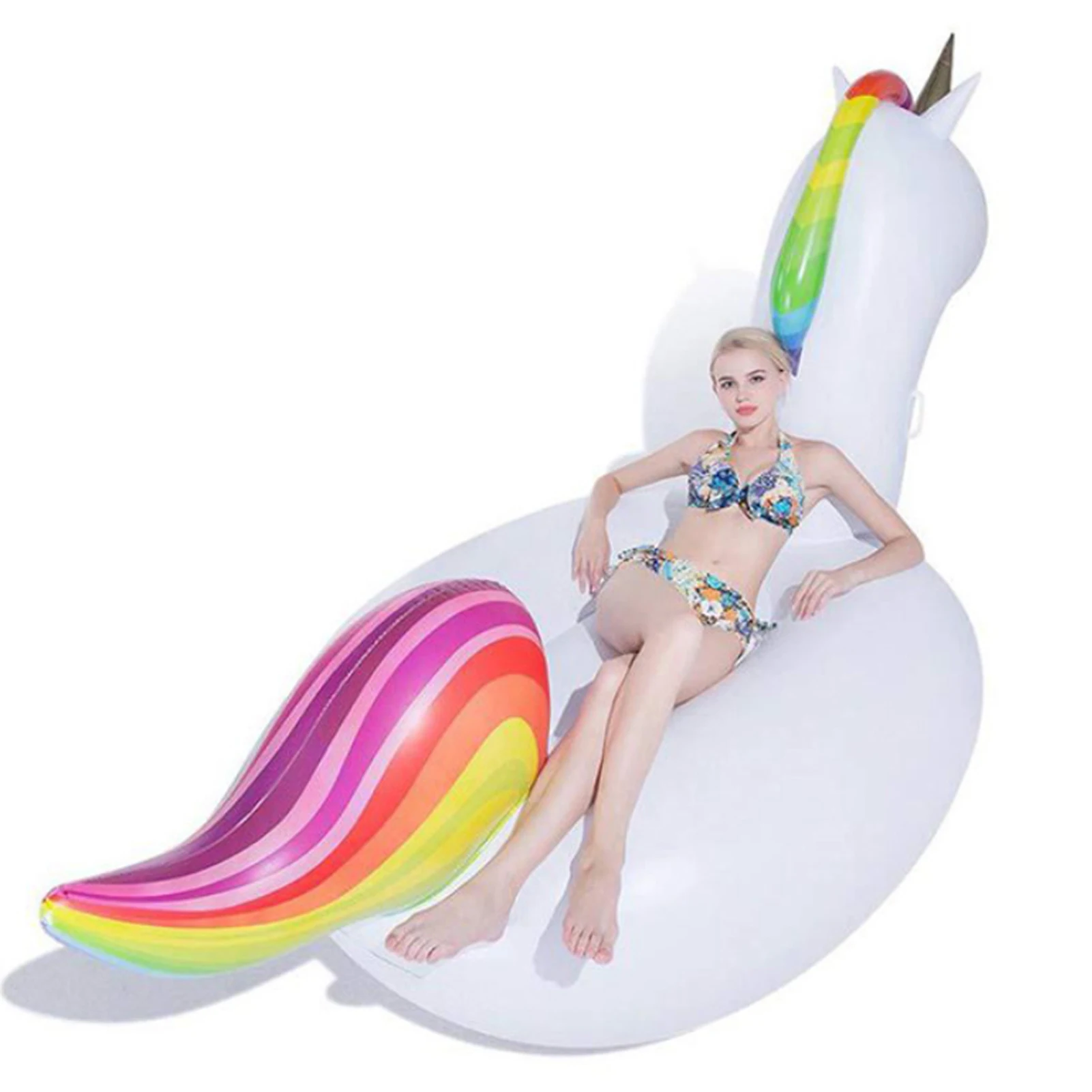 Inflatable Water float Rider Big Unicorn Pool Floats Pool Party Water Toys