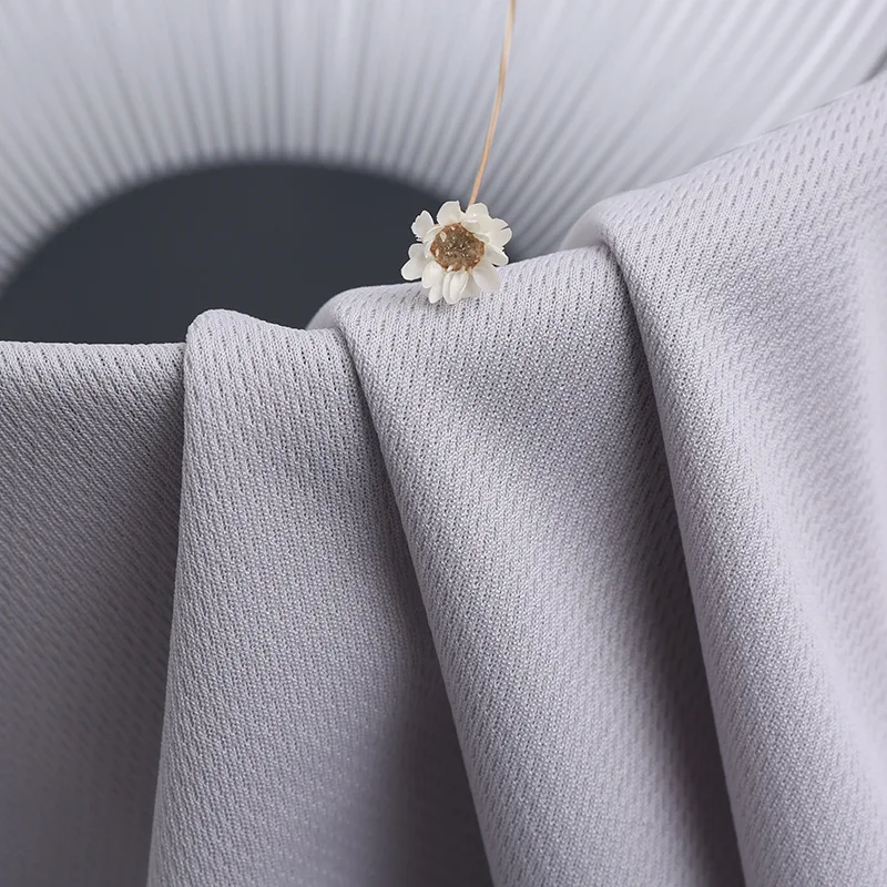 Good Price Hot Sale Honeycomb Polyester Mesh Fabric Sport Fabric Spandex Breathable Polyester Knitted Fabric Made In Shaoxing