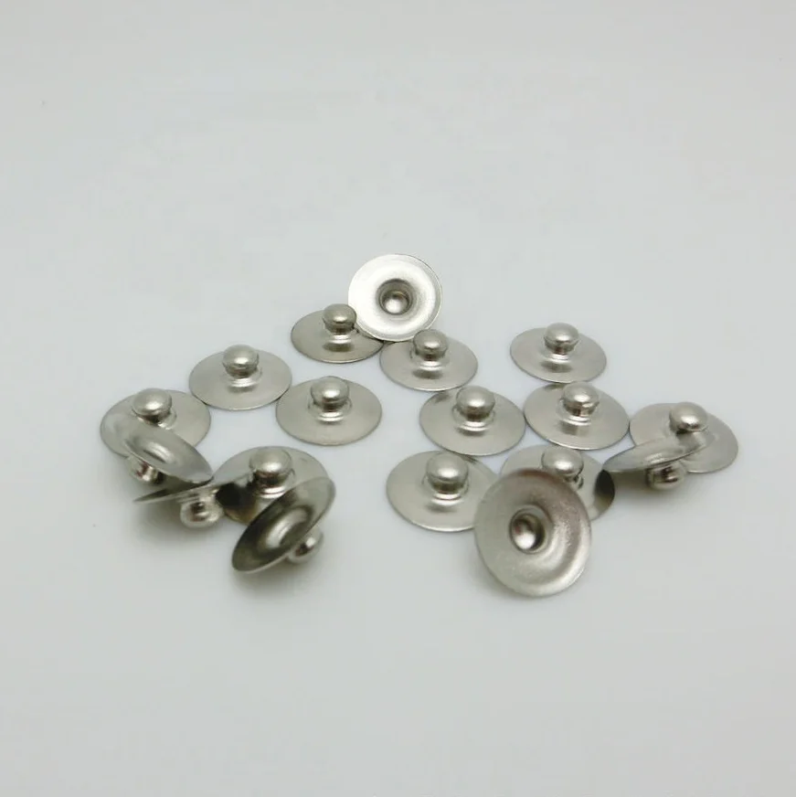 low price high quality H65 brass 3.9mm male ecg snap button compatible for 4.0mm female ecg snap