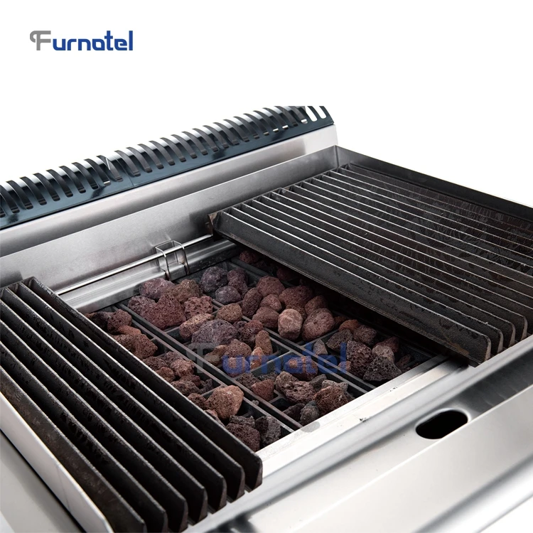 Wholesale Luxury Hotel Equipment 900mm Lava Rock Electric BBQ Grills Machine