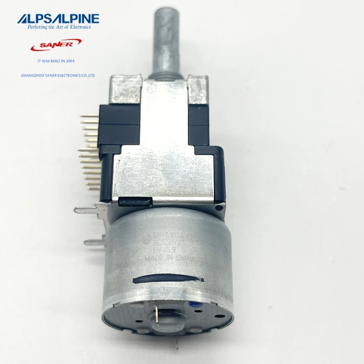 ALPS RK16812MG082 50KA*2 Metal shaft Motor driven type Rotary Potentiometer