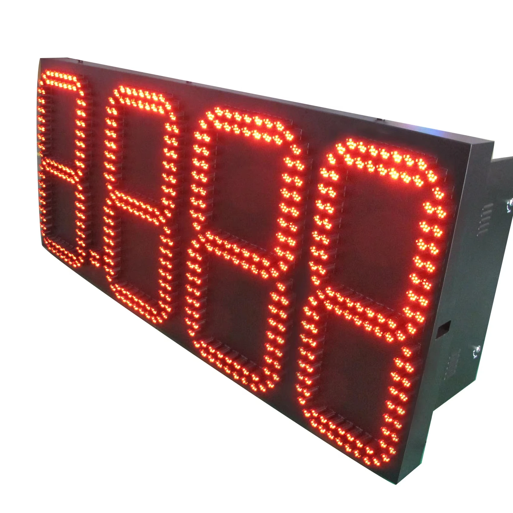36-дюймовый красный 8 889/10 уличный большой светодиодный знак цены на газ для счета с китайского завода