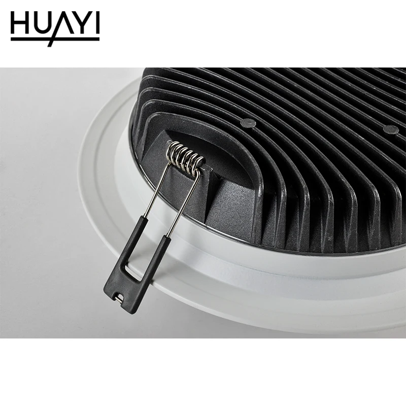  HUAYI Factory Wholesale Aluminum 5w 7w 9w 12w 15w 20w 25w 30w Indoor Recessed Led