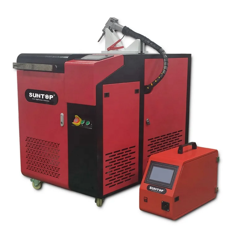 SUNTOP Industrial Handheld Fiber Laser Welding Machine for Iron Aluminum Sheet Metal