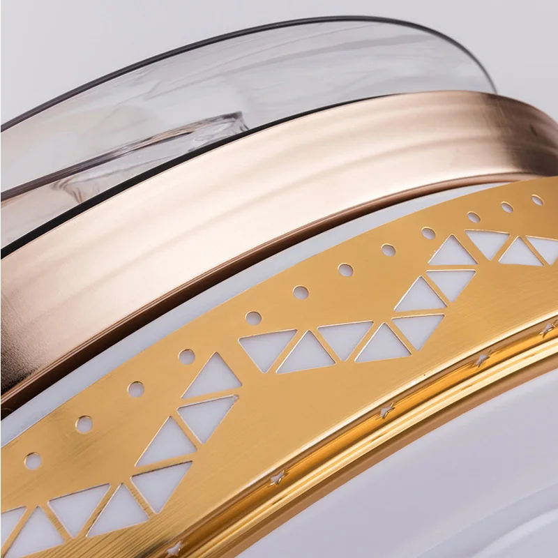 42 Inch Ceiling Fan Invisible With Light Cool Air Sealing Fan Electrical Appliances Selling Fan Ceiling Lamp factory direct sale